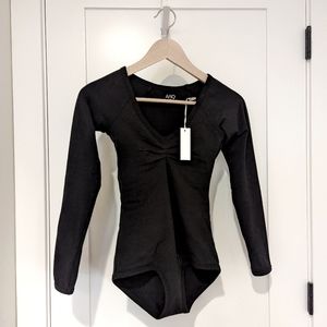 ARQ Paloma Leotard - Black